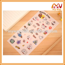 Lovely rabbit expression laptop decoration sticker, new products on china market